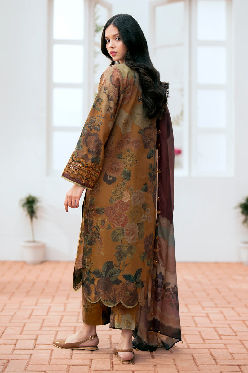 Baroque | Lawn Collection 24 | UF-530 - House Of Hania