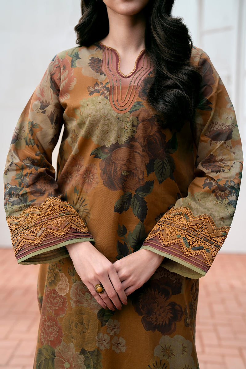 Baroque | Lawn Collection 24 | UF-530 - House Of Hania