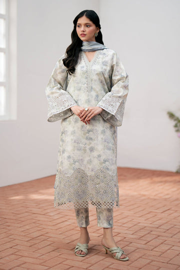 Baroque | Lawn Collection 24 | UF-536 - House Of Hania