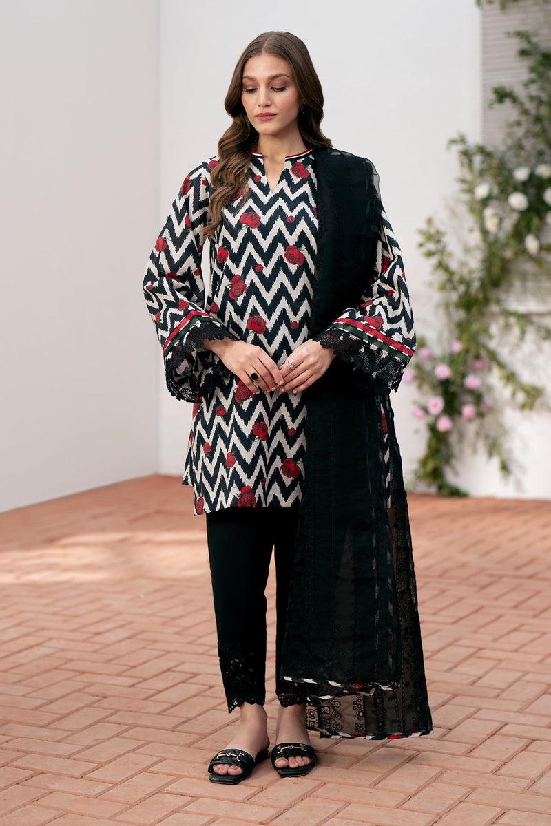 Baroque | Lawn Collection 24 | UF-537 - House Of Hania