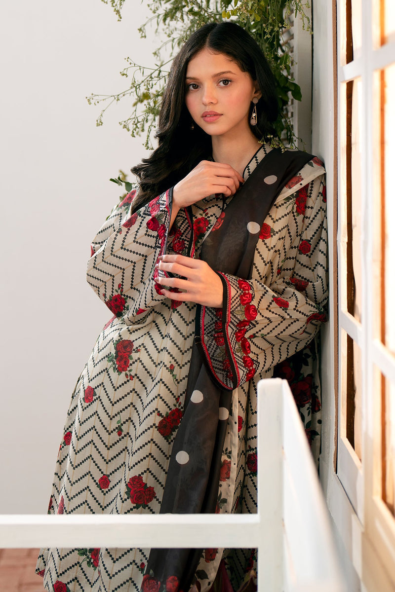 Baroque | Lawn Collection 24 | UF-539 - House Of Hania