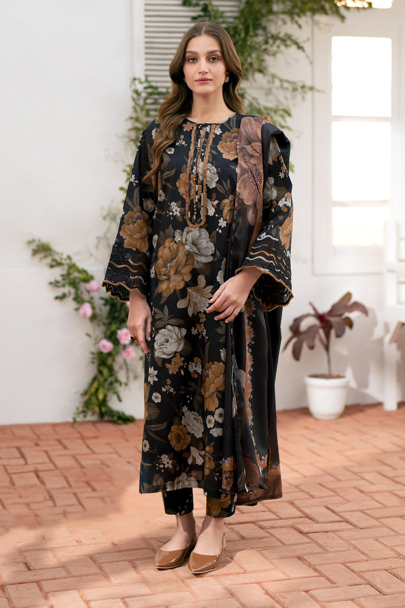 Baroque | Lawn Collection 24 | UF-540 - House Of Hania