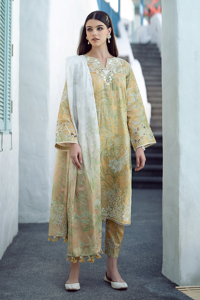 Baroque | Lawn Collection 24 | UF-542 - House Of Hania