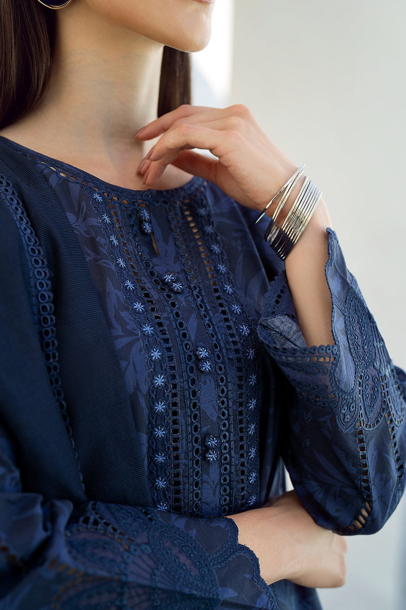 Baroque | Lawn Collection 24 | UF-544 - House Of Hania