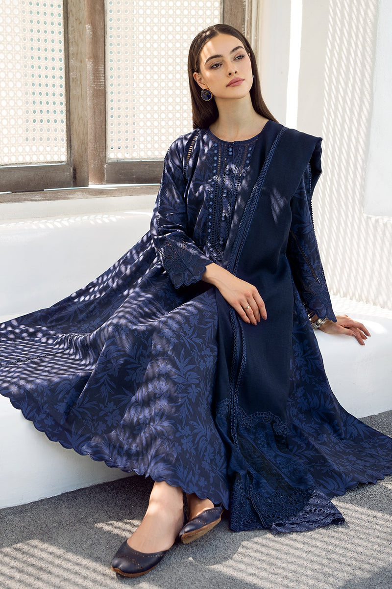 Baroque | Lawn Collection 24 | UF-544 - House Of Hania