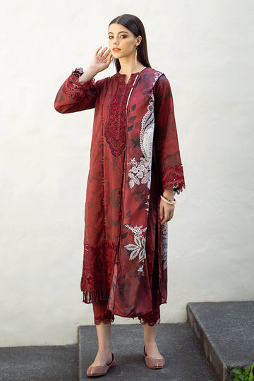 Baroque | Lawn Collection 24 | UF-545 - House Of Hania