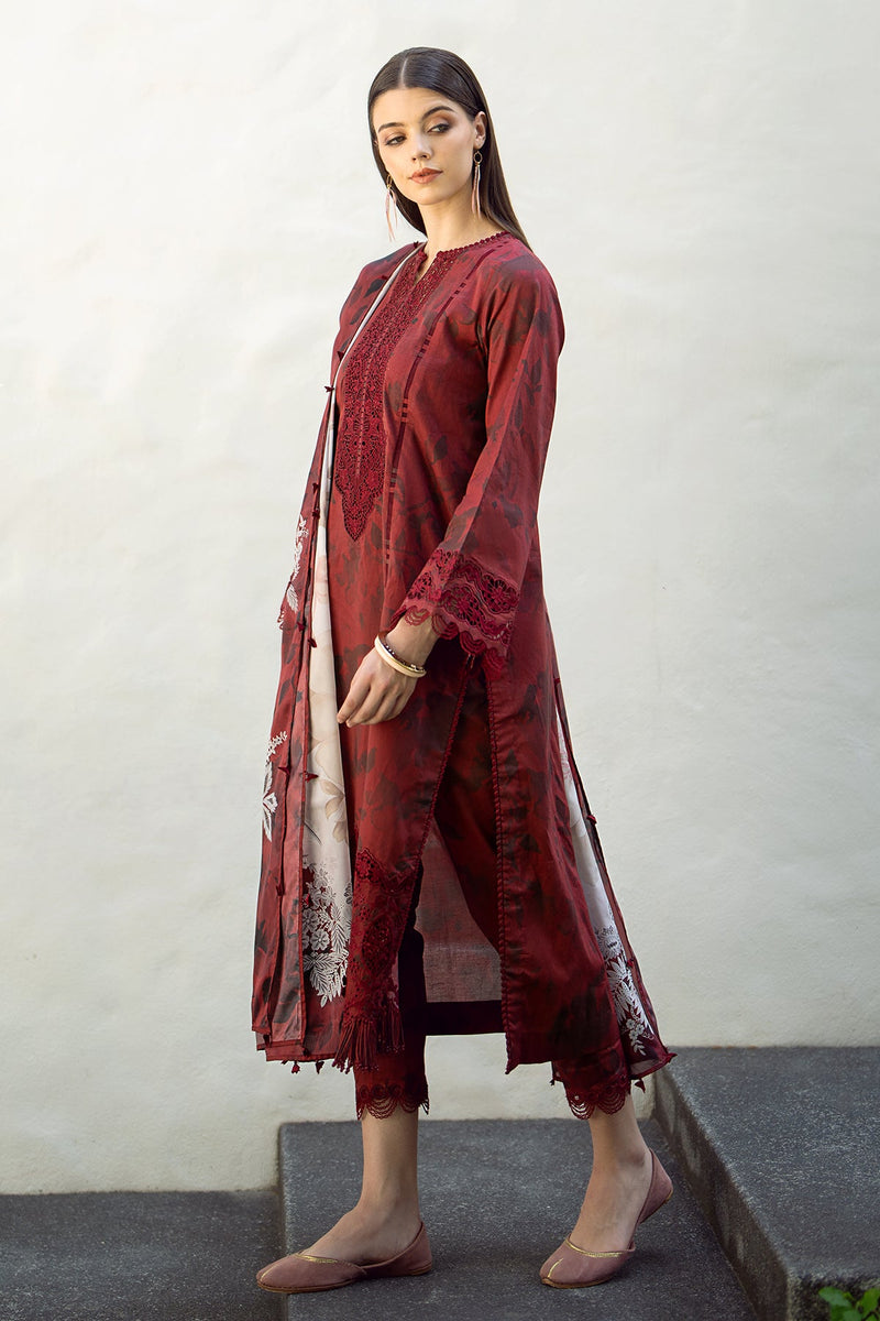 Baroque | Lawn Collection 24 | UF-545 - House Of Hania