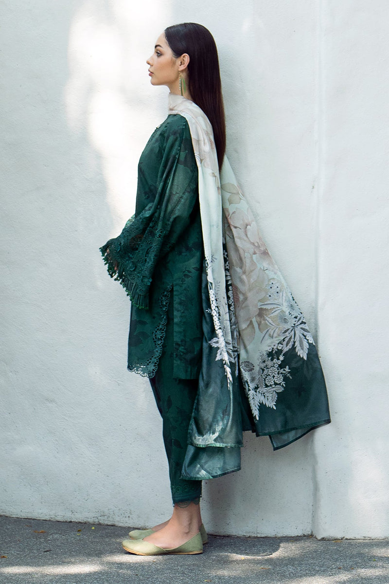 Baroque | Lawn Collection 24 | UF-546 - House Of Hania