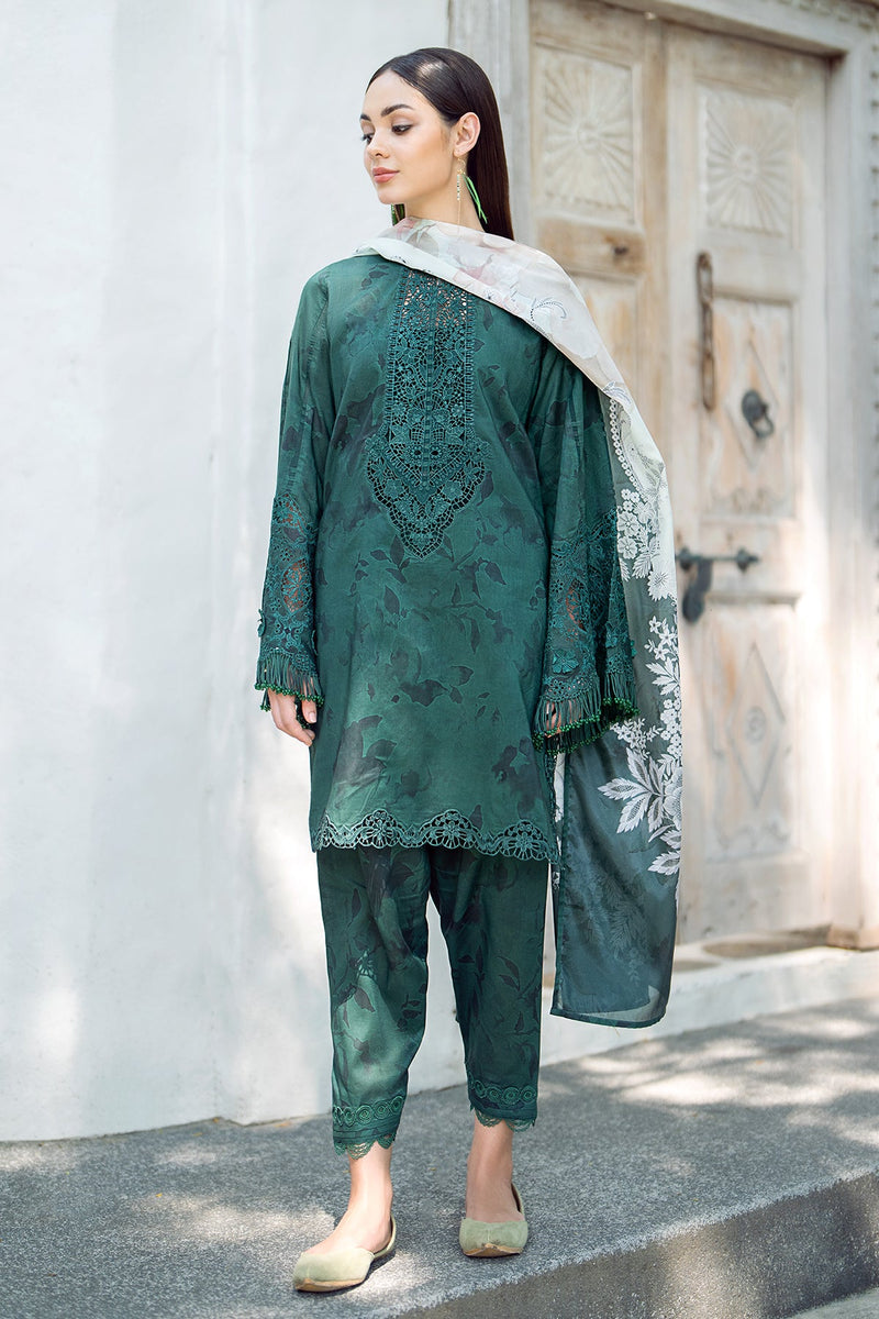 Baroque | Lawn Collection 24 | UF-546 - House Of Hania