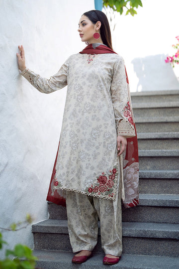 Baroque | Lawn Collection 24 | UF-549 - House Of Hania