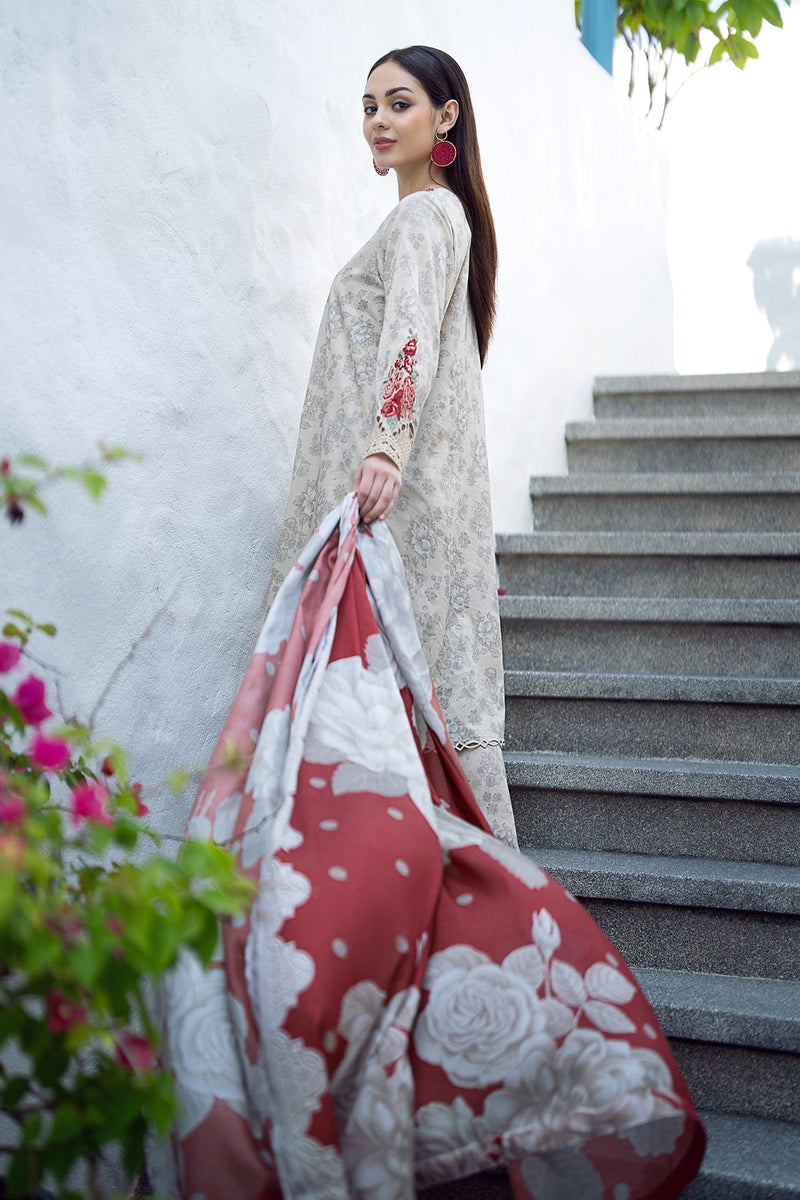 Baroque | Lawn Collection 24 | UF-549 - House Of Hania