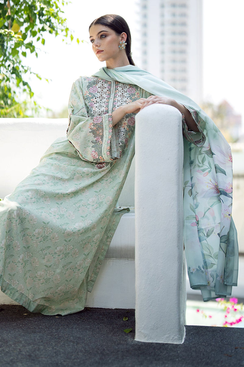 Baroque | Lawn Collection 24 | UF-550 - House Of Hania
