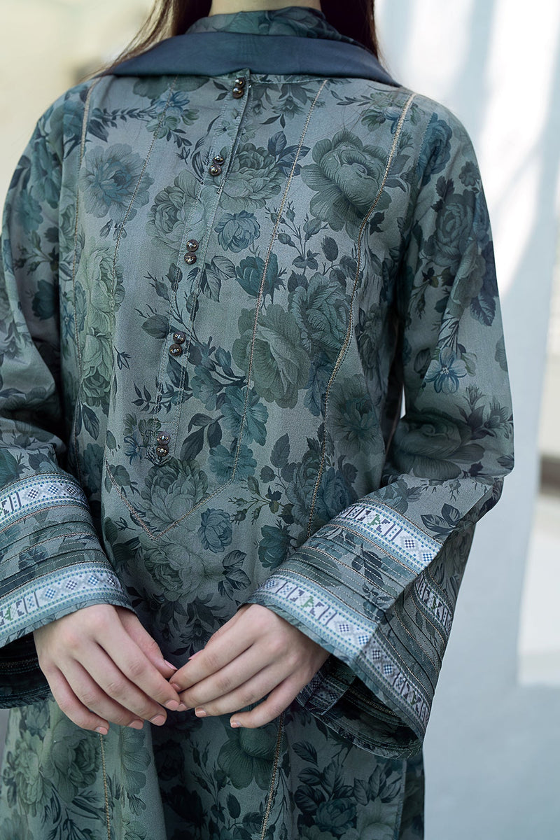 Baroque | Lawn Collection 24 | UF-551 - House Of Hania