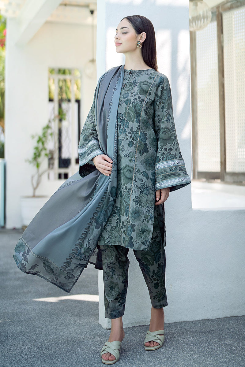 Baroque | Lawn Collection 24 | UF-551 - House Of Hania