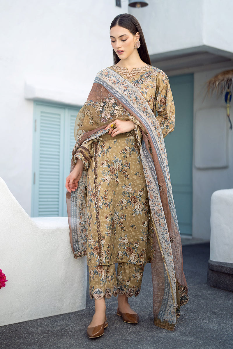 Baroque | Lawn Collection 24 | UF-553 - House Of Hania