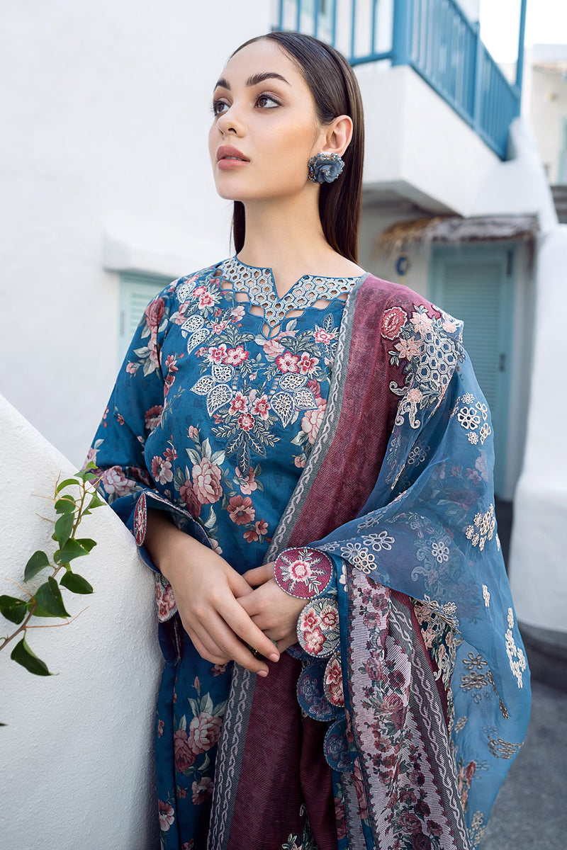 Baroque | Lawn Collection 24 | UF-554 - House Of Hania