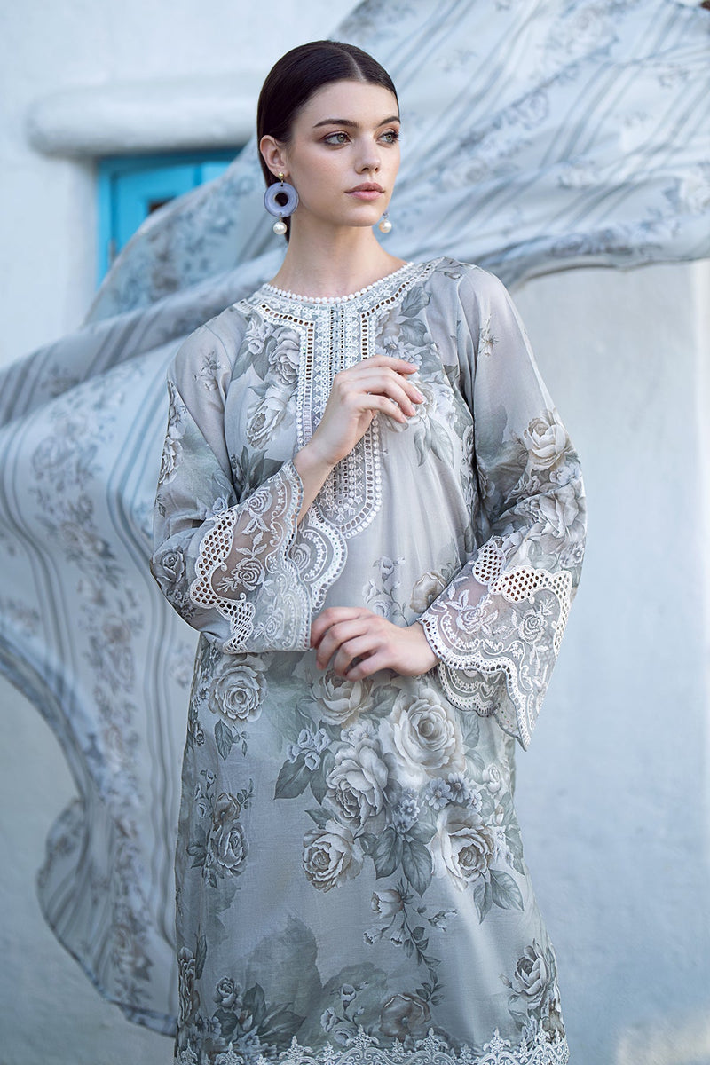Baroque | Lawn Collection 24 | UF-557 - House Of Hania