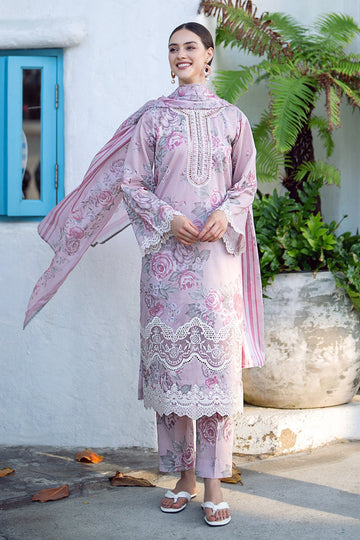Baroque | Lawn Collection 24 | UF-558 - House Of Hania