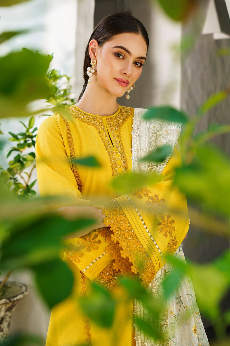 Baroque | Lawn Collection 24 | UF-562 - House Of Hania