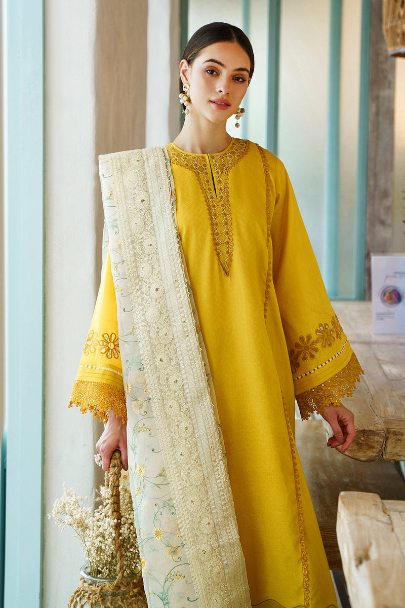 Baroque | Lawn Collection 24 | UF-562 - House Of Hania