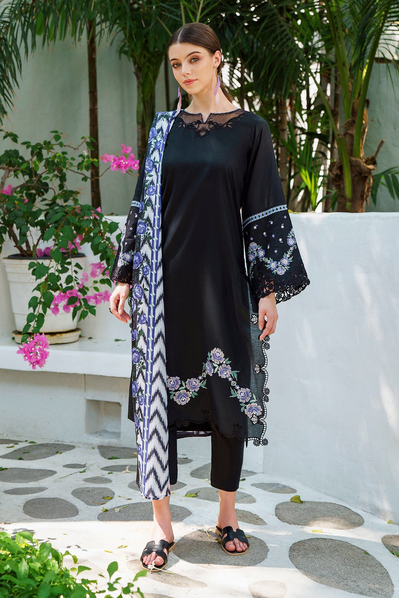 Baroque | Lawn Collection 24 | UF-564 - House Of Hania
