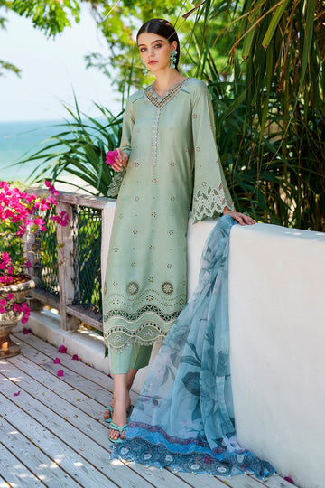 Baroque | Lawn Collection 24 | UF-565 - House Of Hania