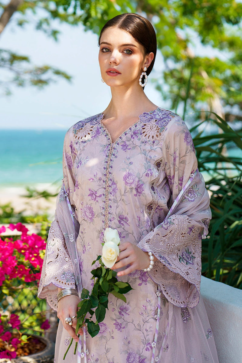 Baroque | Lawn Collection 24 | UF-566 - House Of Hania