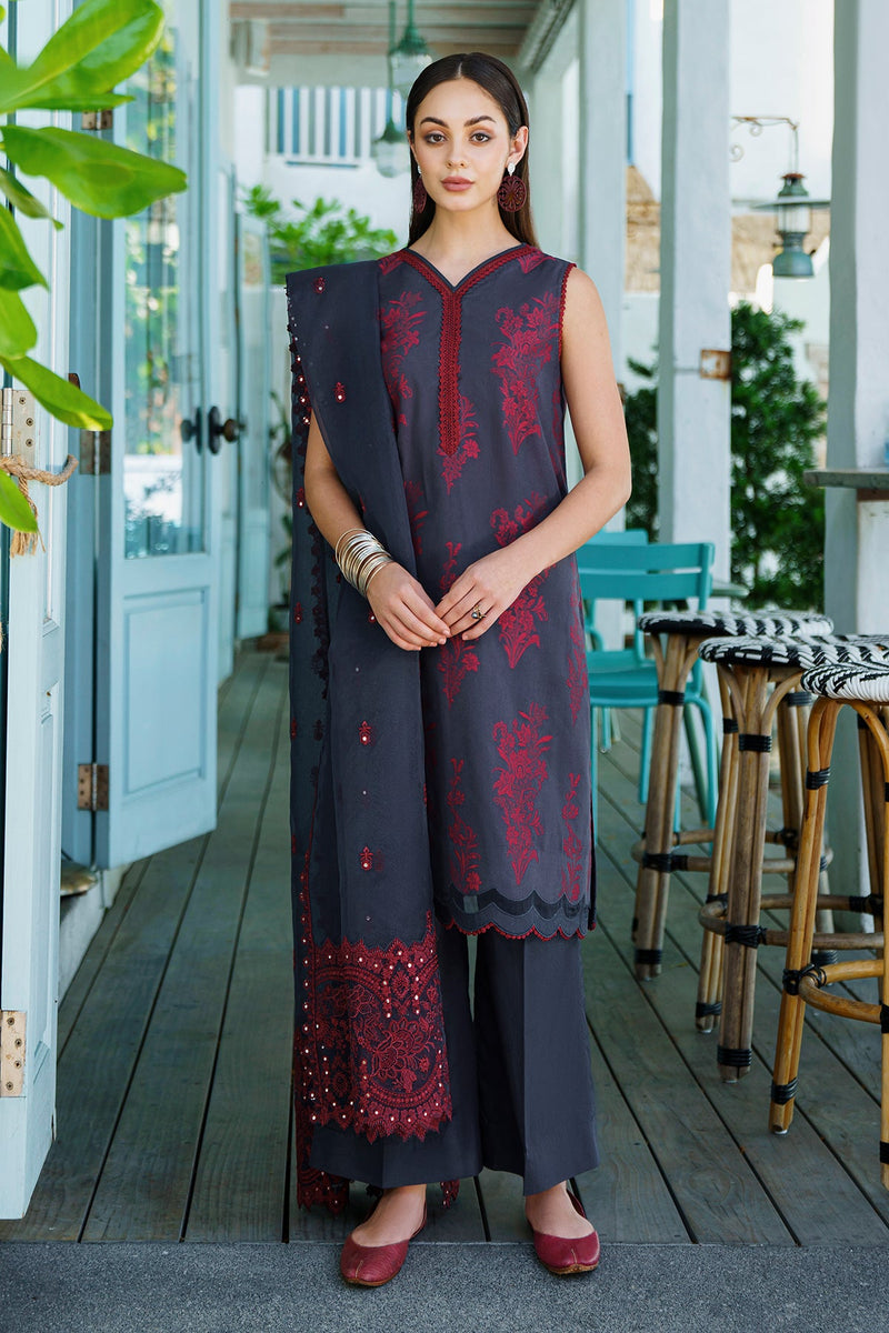 Baroque | Lawn Collection 24 | UF-567 - House Of Hania