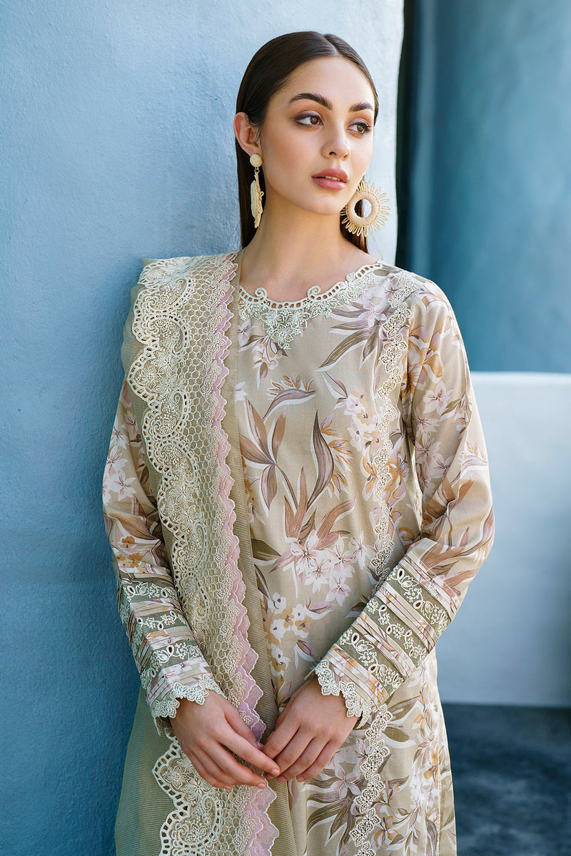 Baroque | Lawn Collection 24 | UF-568 - House Of Hania