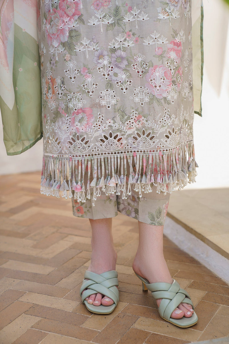 Baroque | Lawn Collection 24 | UF-575 - House Of Hania