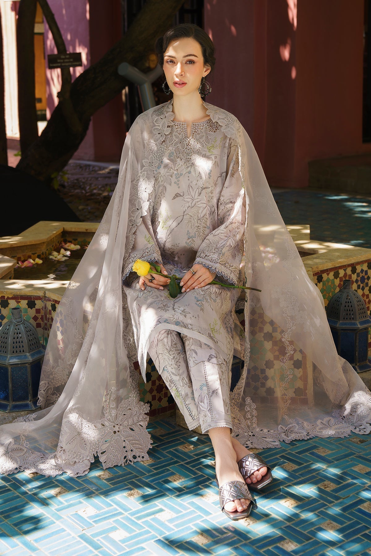 Baroque | Lawn Collection 24 | UF-578 - House Of Hania