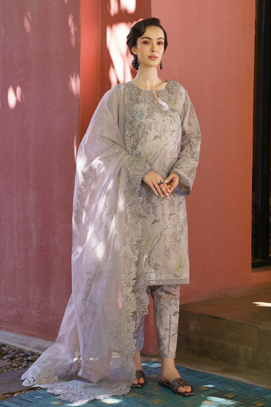 Baroque | Lawn Collection 24 | UF-578 - House Of Hania