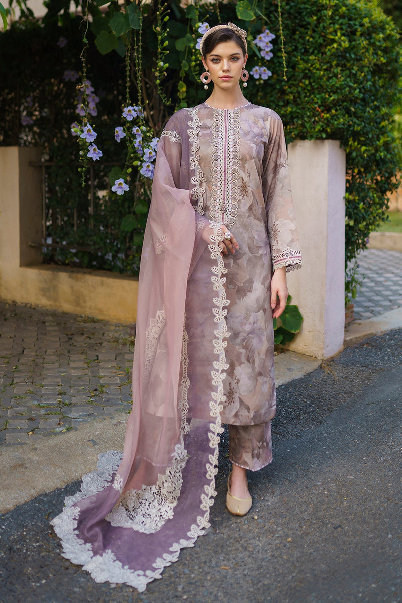 Baroque | Lawn Collection 24 | UF-586 - House Of Hania