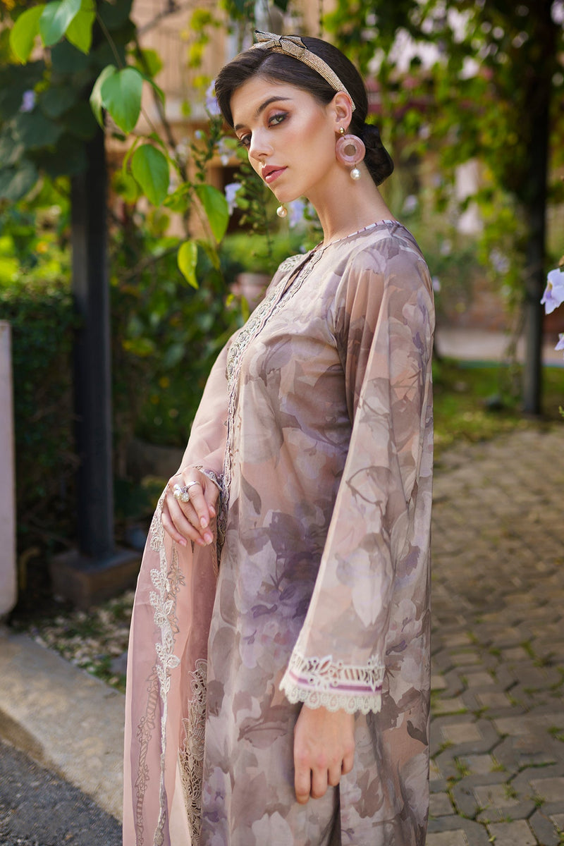Baroque | Lawn Collection 24 | UF-586 - House Of Hania