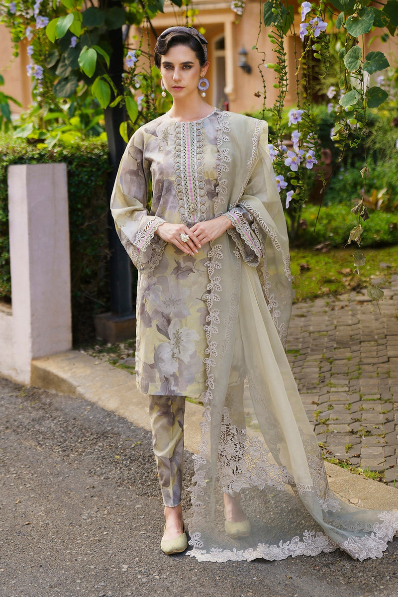 Baroque | Lawn Collection 24 | UF-587 - House Of Hania