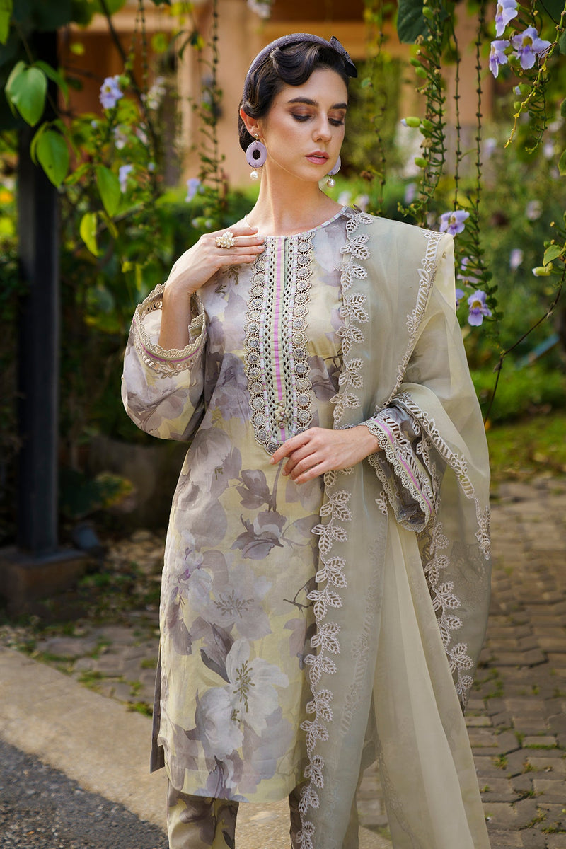Baroque | Lawn Collection 24 | UF-587 - House Of Hania