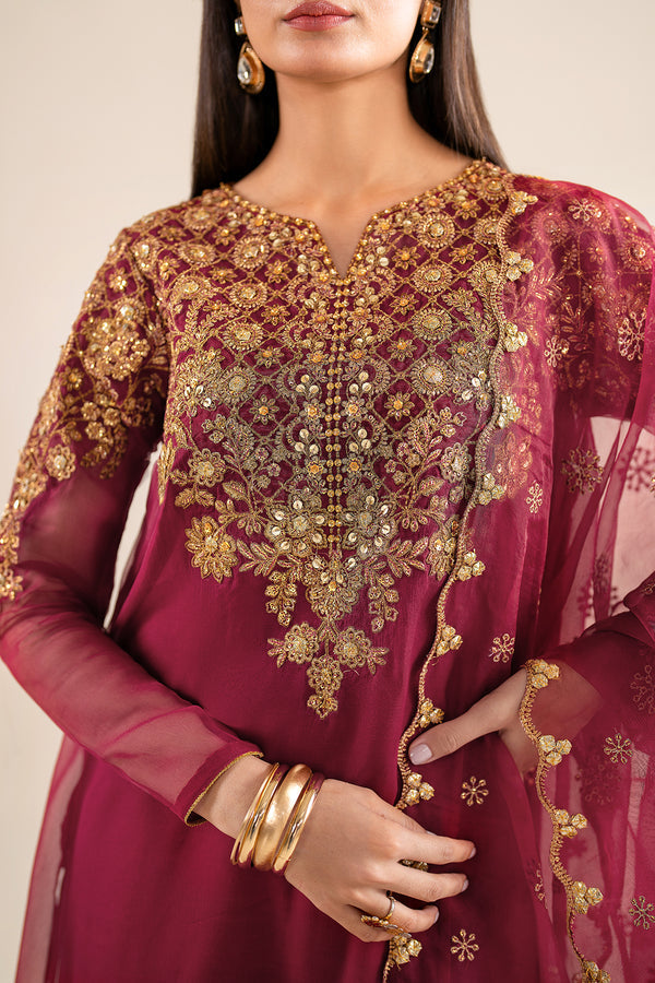Baroque | Luxury Pret 24 | CHIFFON PR-916 - House Of Hania