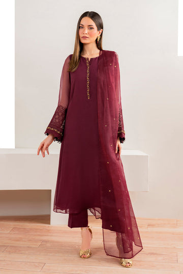 Baroque | Luxury Pret 24 | CHIFFON PR-981 - House Of Hania
