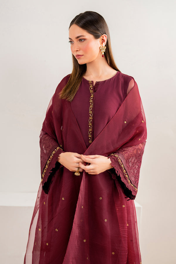Baroque | Luxury Pret 24 | CHIFFON PR-981 - House Of Hania