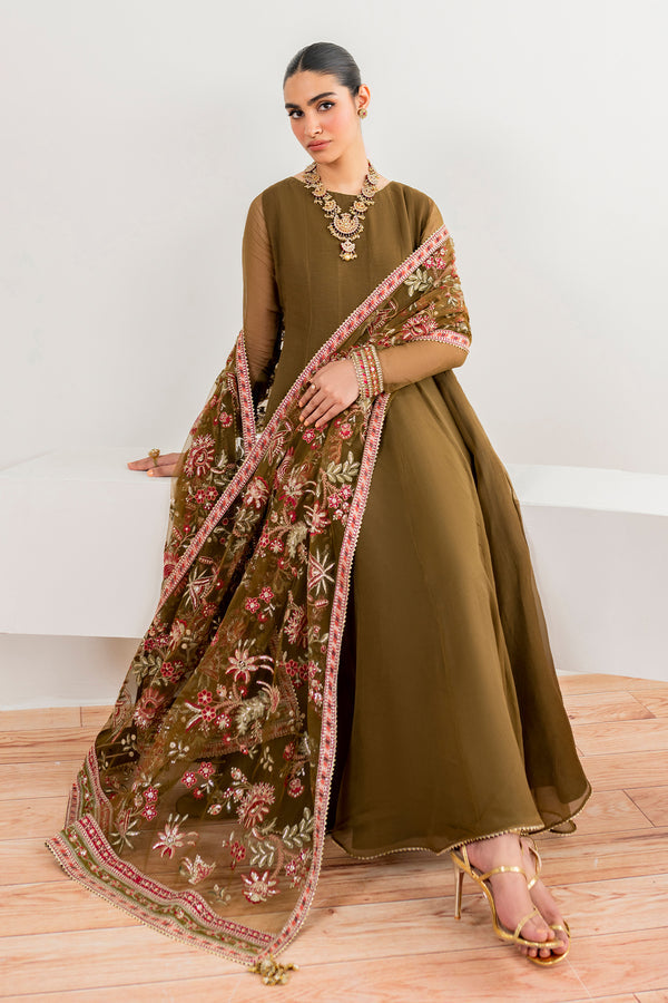 Baroque | Luxury Pret 24 | CHIFFON PR-985 - House Of Hania
