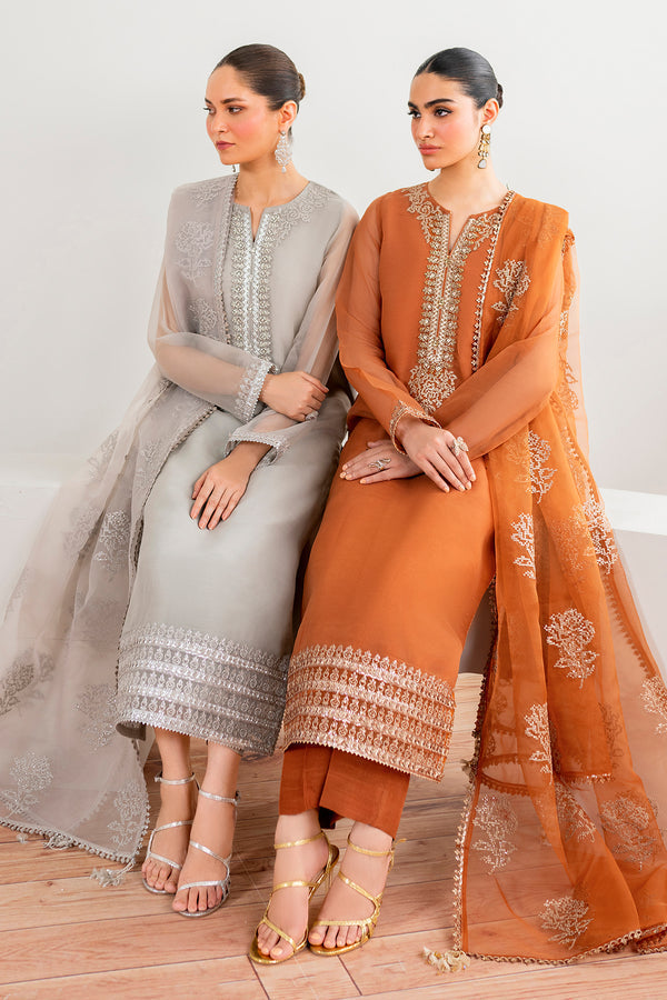 Baroque | Luxury Pret 24 | CHIFFON PR-987 - House Of Hania