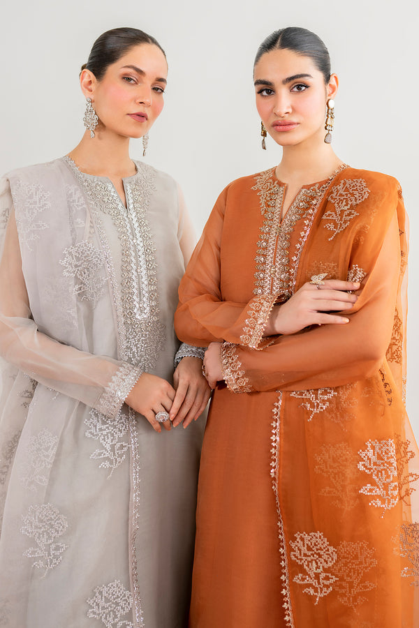 Baroque | Luxury Pret 24 | CHIFFON PR-987 - House Of Hania