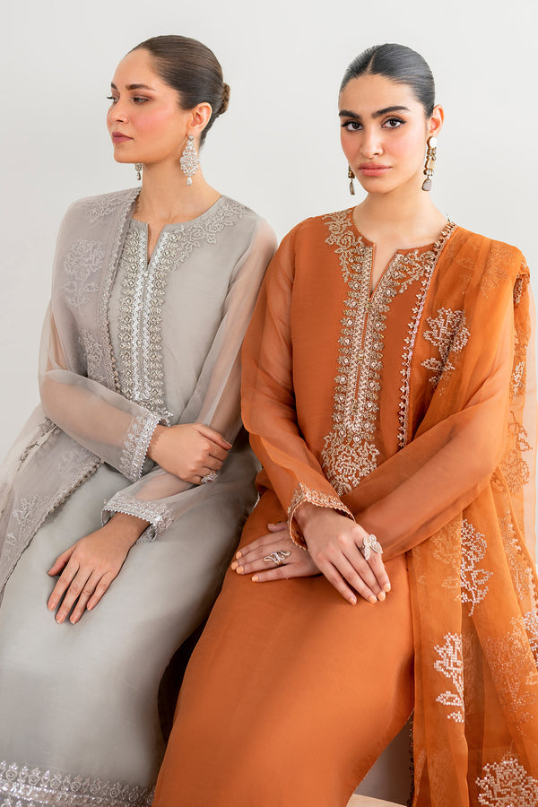 Baroque | Luxury Pret 24 | CHIFFON PR-987 - House Of Hania