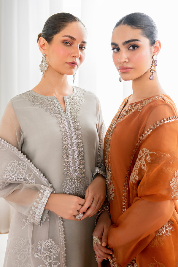 Baroque | Luxury Pret 24 | CHIFFON PR-988 - House Of Hania