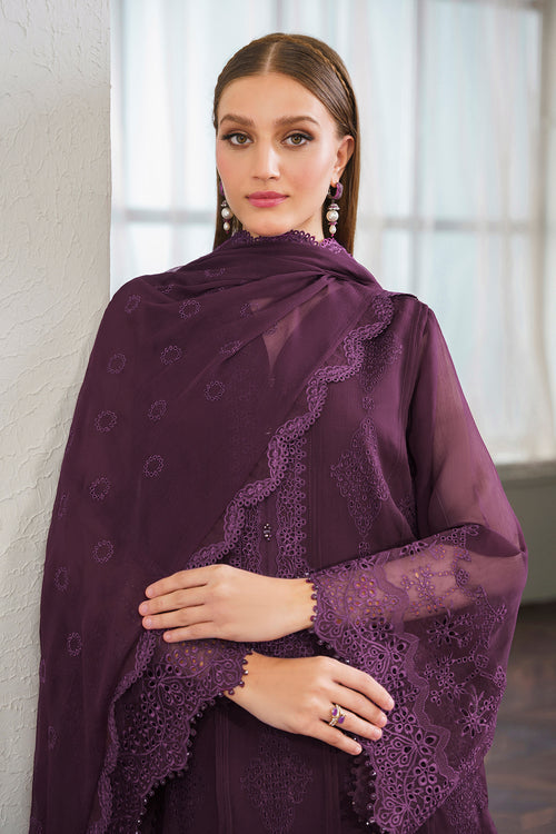Baroque | Luxury Pret 24 | CHIFFON UF-519 - House Of Hania