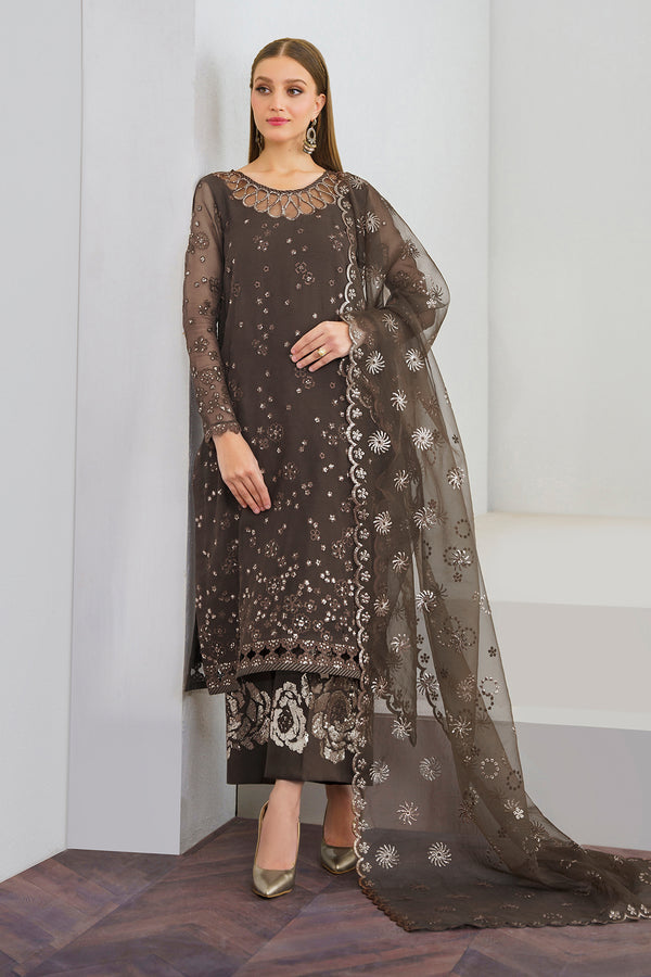 Baroque | Luxury Pret 24 | CHIFFON UF-524 - House Of Hania