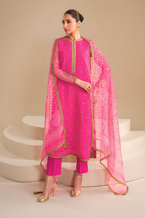 Baroque | Luxury Pret 24 | CHIFFON UF-626 - House Of Hania