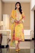 Baroque | Luxury Pret 24 | COTTON PATTI UF-509 - House Of Hania