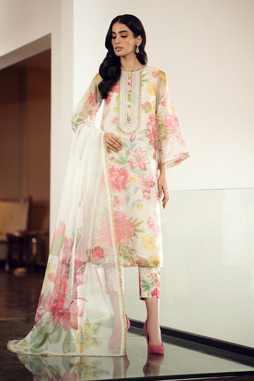 Baroque | Luxury Pret 24 | COTTON PATTI UF-510 - House Of Hania