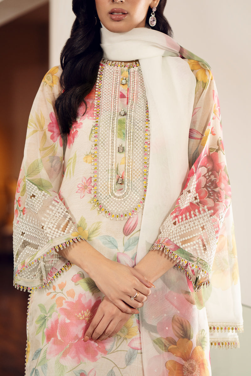 Baroque | Luxury Pret 24 | COTTON PATTI UF-510 - House Of Hania